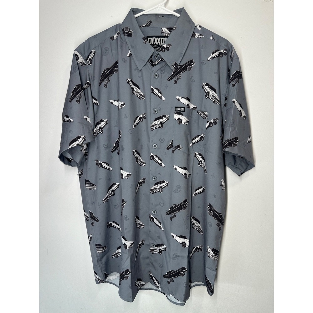Dixxon Flannel Dippin Lowrider Priint Party Blend Short Sleeve‎ - XL